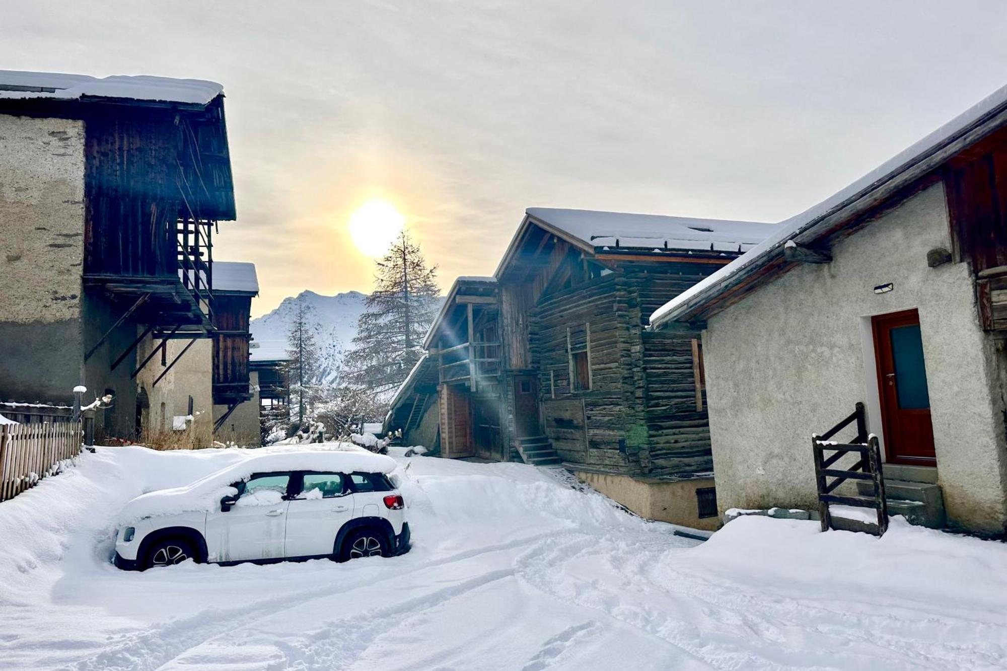 شقة Casa-La Lobio Foot Of The Slopes Breathtaking Views 4P Saint-Vérand المظهر الخارجي الصورة