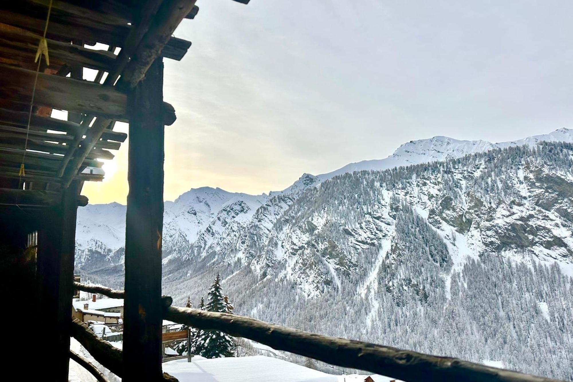 شقة Casa-La Lobio Foot Of The Slopes Breathtaking Views 4P Saint-Vérand المظهر الخارجي الصورة