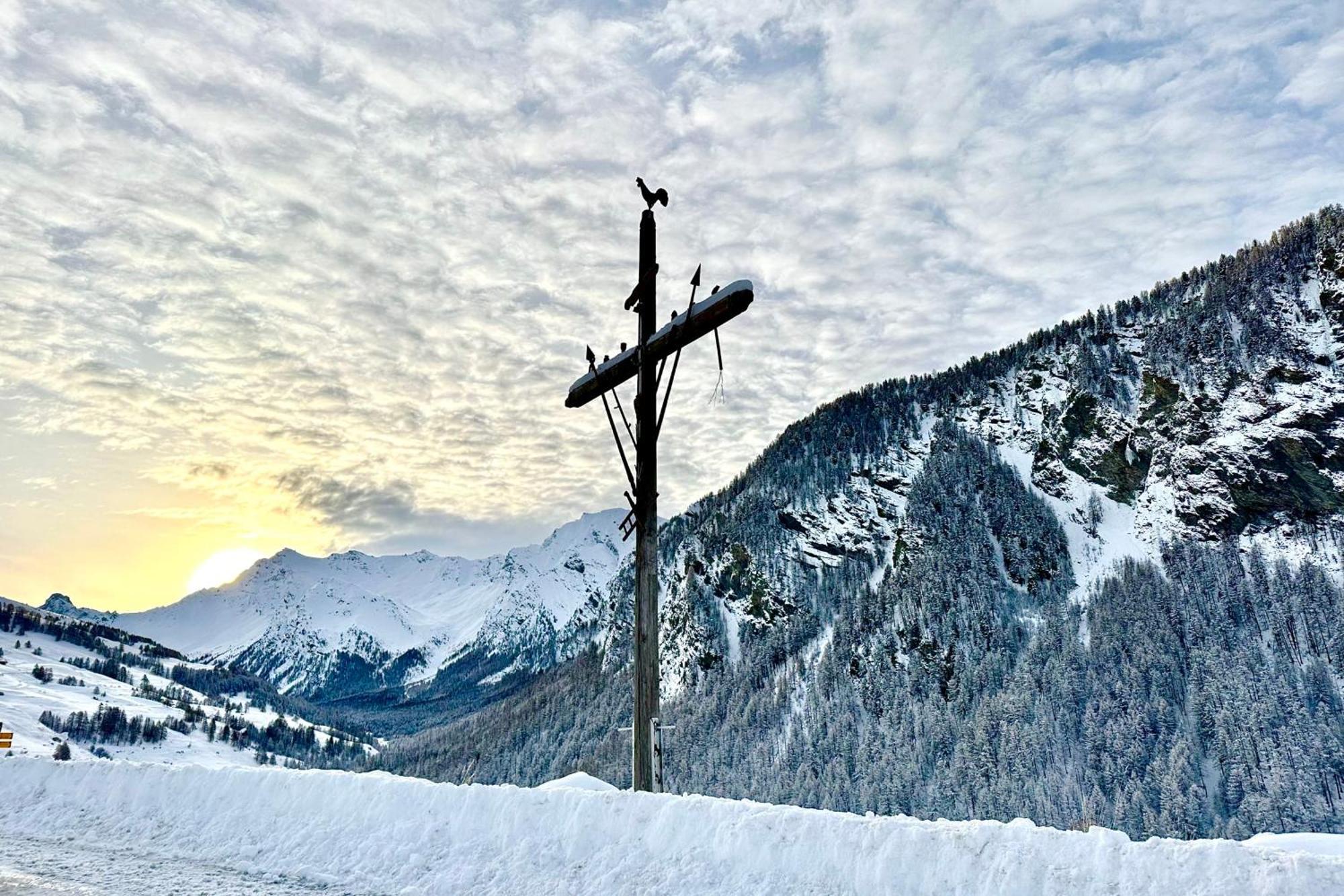 شقة Casa-La Lobio Foot Of The Slopes Breathtaking Views 4P Saint-Vérand المظهر الخارجي الصورة