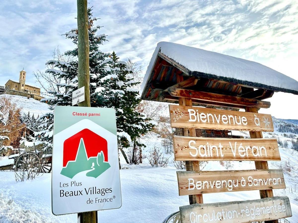 شقة Casa-La Lobio Foot Of The Slopes Breathtaking Views 4P Saint-Vérand المظهر الخارجي الصورة