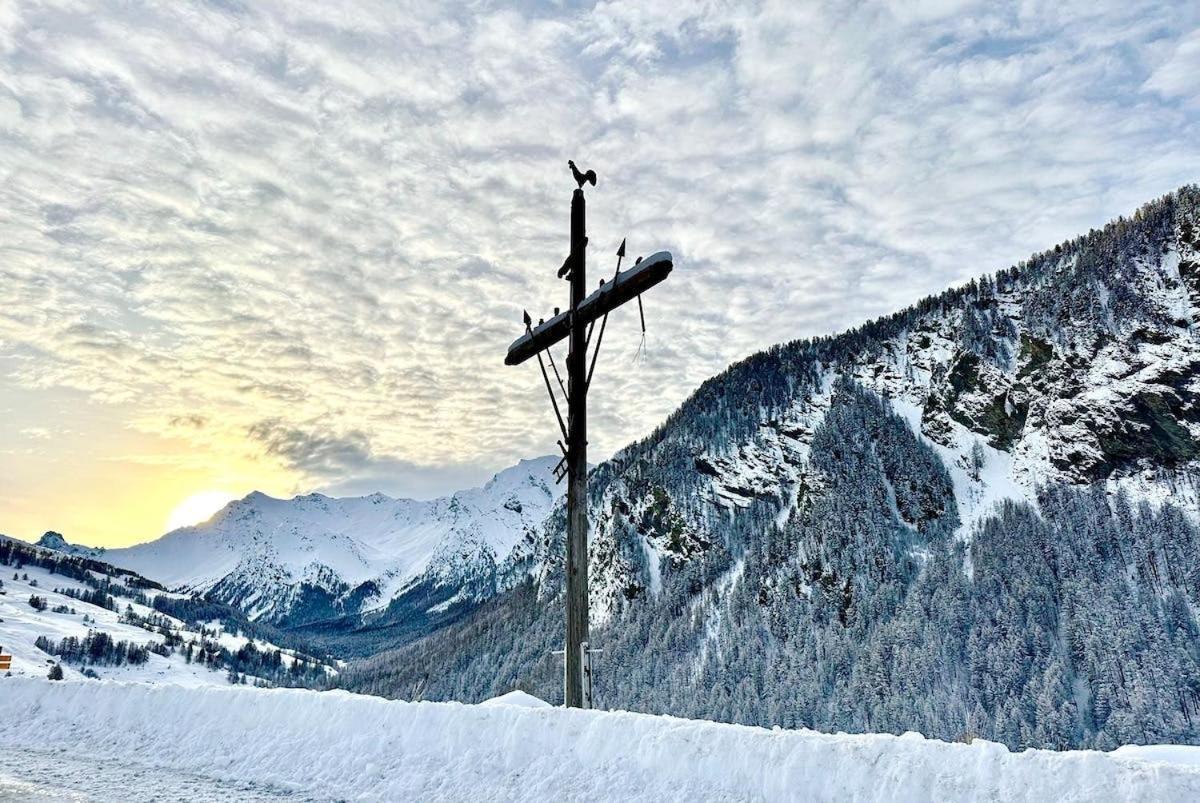 شقة Casa-La Lobio Foot Of The Slopes Breathtaking Views 4P Saint-Vérand المظهر الخارجي الصورة