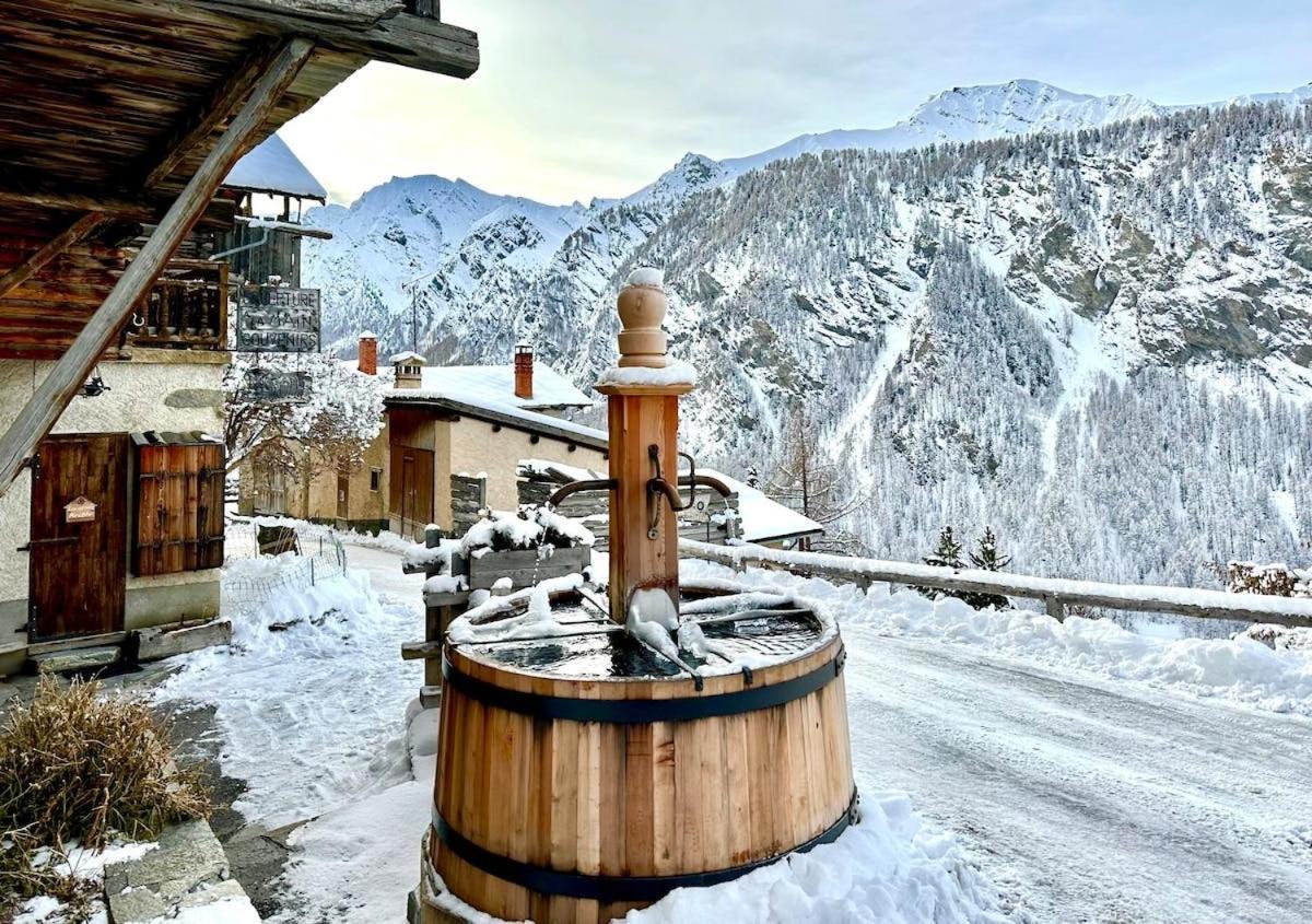 شقة Casa-La Lobio Foot Of The Slopes Breathtaking Views 4P Saint-Vérand المظهر الخارجي الصورة