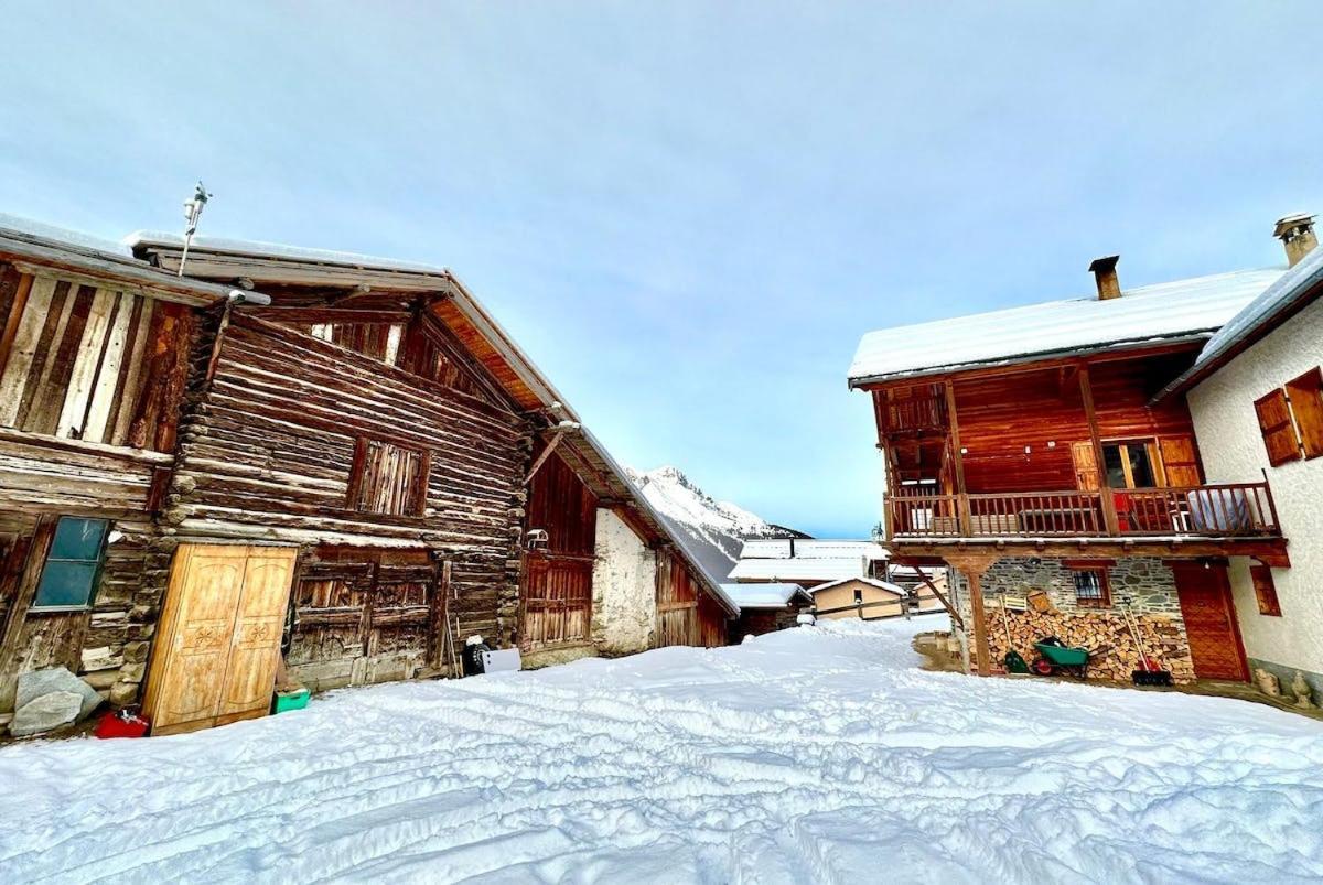 شقة Casa-La Lobio Foot Of The Slopes Breathtaking Views 4P Saint-Vérand المظهر الخارجي الصورة